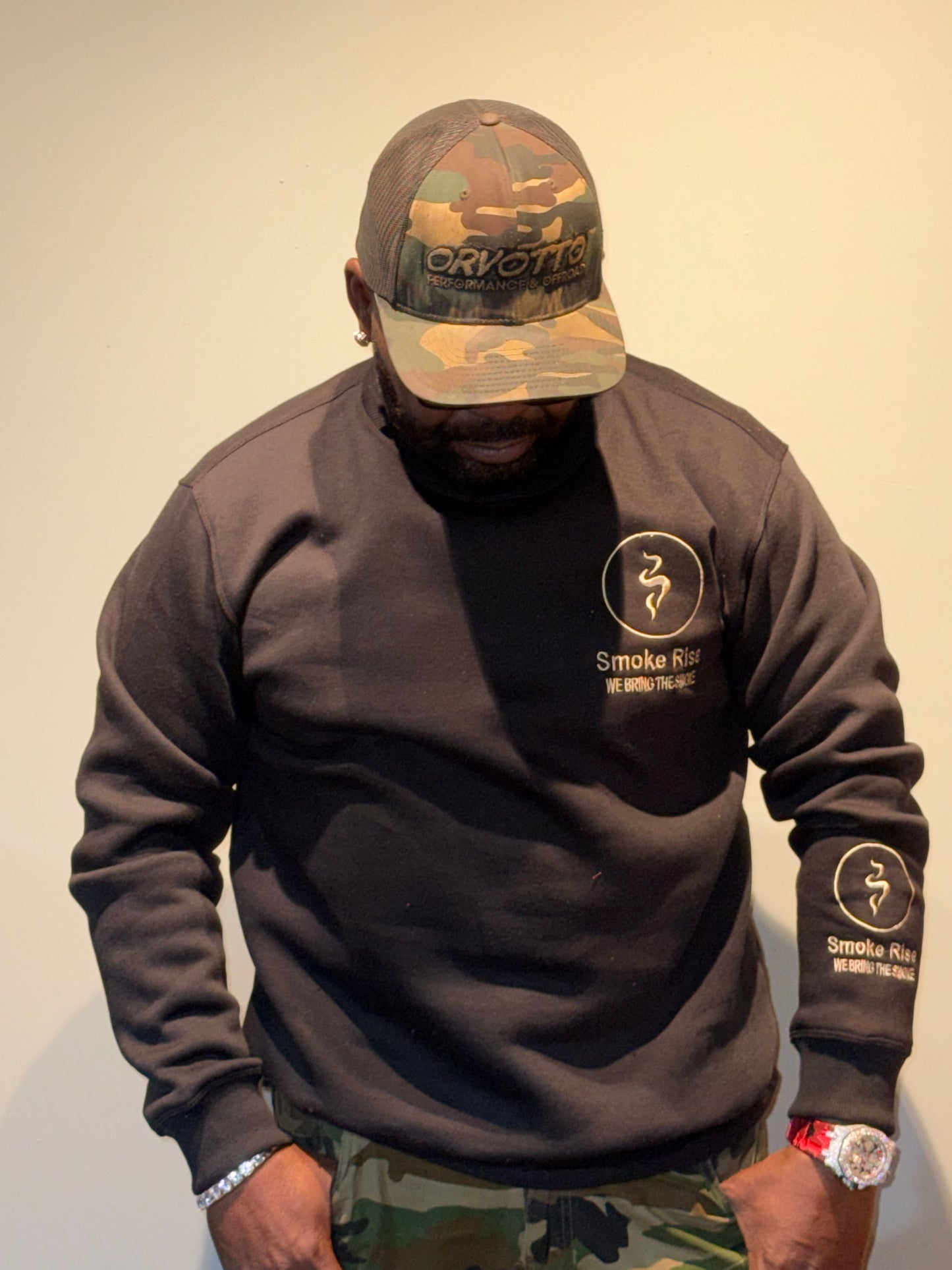 Black Small Logo Sweatshirt