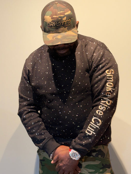 Diamond Studded Sweatshirt