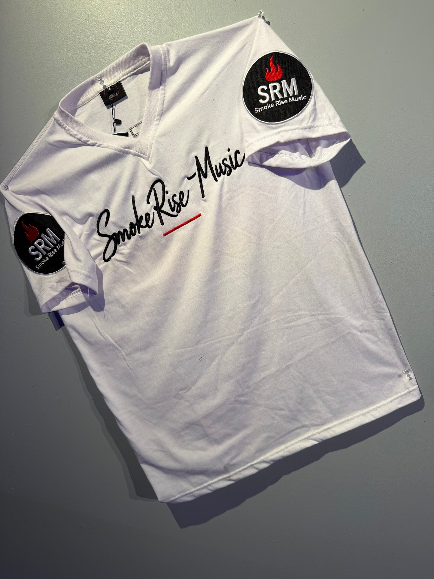 White V neck t-shirt